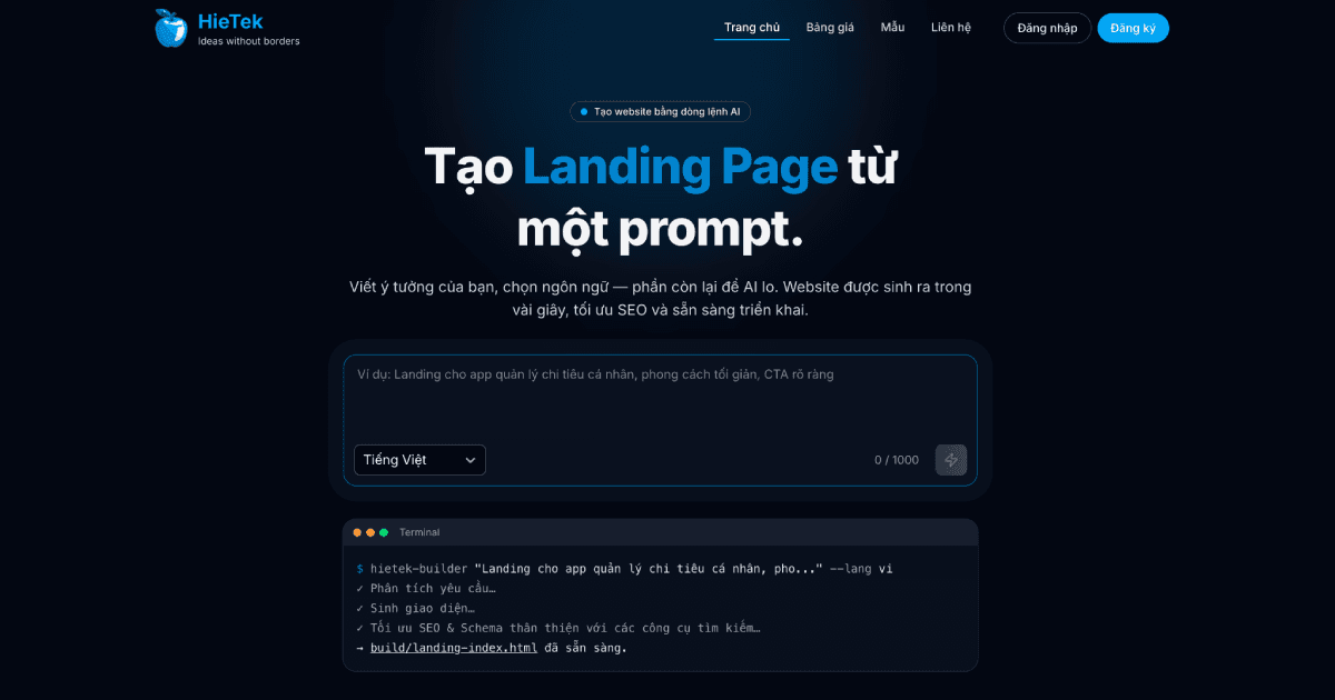 Landing Page Builder