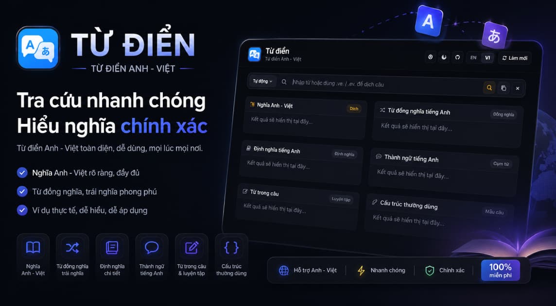 Từ điển Anh - Việt
